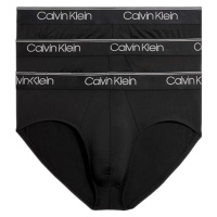 3PACK pánské slipy Calvin Klein černé