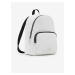 Bílý dámský květovaný batoh Desigual Alpha Mombasa Mini