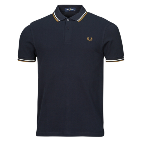 Fred Perry TWIN TIPPED FRED PERRY SHIRT Tmavě modrá