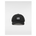 VANS Court Side Curved Bill Jockey Hat Unisex Black, One Size