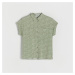 Reserved - Košile z látky EcoVero™ - Zelená