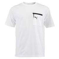 Puma OPEN ROAP TEE Pánské triko, bílá, velikost