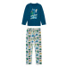 LEGO Chlapecké pyžamo (Ninjago modrá/šedá)