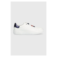 Dětské sneakers boty Tommy Hilfiger bílá barva