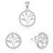 Beneto Slušivá souprava šperků strom života AGSET235L (přívěsek, náušnice)