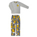 Lonka Lopping Pánské pyžamo s dlouhým rukávem BM000001489300100723 pivo