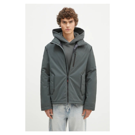 Bunda Napapijri 20-22 Jacket pánská, zelená barva, zimní, NP0A4I1ZG1S1