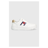 Dětské sneakers boty Tommy Hilfiger bílá barva