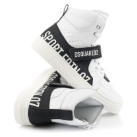 Tenisky dsquared2 sport edtn.07 sneakers hi-top bílá