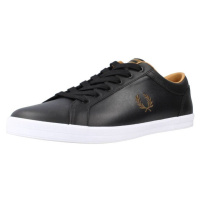 Fred Perry BASELINE LEATHER Černá