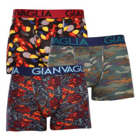 3PACK pánské boxerky Gianvaglia vícebarevné (GVG-5506)