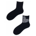 Dámské ponožky s ozdobnými kamínky YO! SK-94