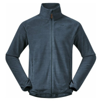 Bergans Hareid Fleece Jacket NoHood Orion Blue Outdoorová mikina