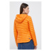 Péřová bunda Colmar dámská, oranžová barva, přechodná
