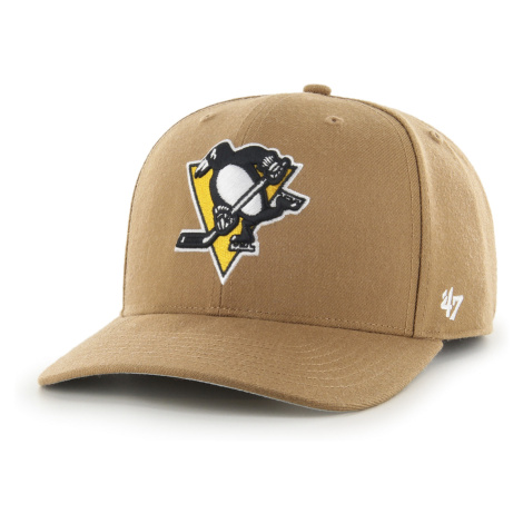 Pittsburgh Penguins čepice baseballová kšiltovka Cold Zone ’47 MVP DP brown 47 Brand