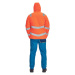 Cerva Montrose Pánská zimní bunda s HI-VIS pruhy 03010578 oranžová
