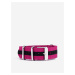 Černo-růžový dámský nylonový pásek k hodinkám VUCH Silver Purple