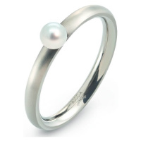 Boccia Titanium Titanový prsten s perličkou 0145-01