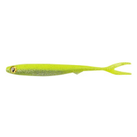 Fox rage gumová nástraha slick finesse super soft uv chartreuse ayu - 13 cm