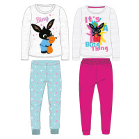 Králíček bing- licence Dívčí pyžamo - Králíček Bing 5204011, světle šedý melír / růžová Barva: R