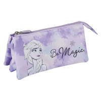 PENCIL CASE 3 COMPARTIMENTOS FROZEN II ELSA