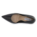 Steve Madden EVELYN BLACK LEAT Černá