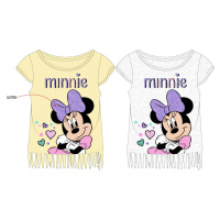 Minnie - licence Dívčí tričko - Minnie Mouse 52029565, žlutá Barva: Žlutá