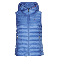 Tommy Hilfiger LW PADDED GLOBAL STRIPE VEST Modrá