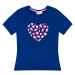 Dívčí tričko - Winkiki WJG 91407, tmavě modrá Barva: Modrá tmavě