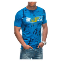 Inny Modré tričko s nápisem Influencer S1939