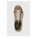 Kožené sneakers boty adidas Originals Handball Spezial W hnědá barva, IF6490