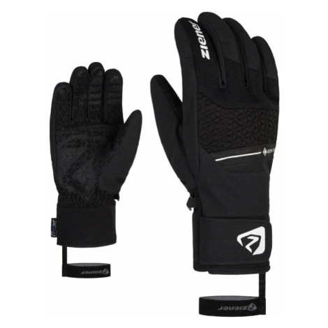 Ziener Granit GTX AW Black Lyžařské rukavice