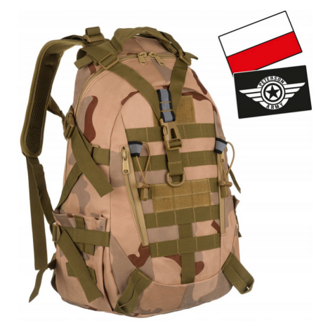 Lehký vojenský batoh z nylonové tkaniny Peterson