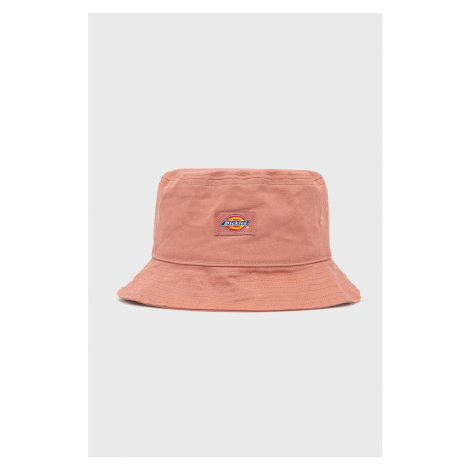 Bavlněná čepice Dickies růžová barva, bavlněný