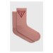 Ponožky Guess ELLEN dámské, bílá barva, V2GZ00 ZZ00I