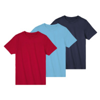 pepperts!® Chlapecké triko, 3 kusy (červená / navy modrá / modrá)