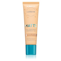 Lumene Matte Oil-Control matující make-up SPF 20 odstín 4 Warm Honey / Tan 30 ml
