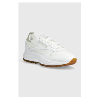 Sneakers boty Reebok Classic CLASSIC LEATHER bílá barva, 100074376