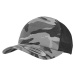 Kšiltovka // Flexfit Camo Trucker Cap dark camo/blk