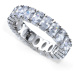 Oliver Weber Luxusní stříbrný prsten s krystaly Genuine Oval 63258 54 mm