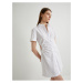 Koton Mini Shirt Dress Window Detailed Buttoned Short Sleeve Cotton