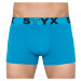 3PACK pánské boxerky Styx sportovní guma modré (G9676869)