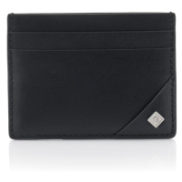 POUZDRO NA PLATEBNÍ KARTY GANT LEATHER CARDHOLDER černá