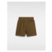 VANS Original Standards Loose 19'' Fleece Shorts Men Brown, Size