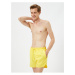 Koton Swimsuit Shorts Short waist with a tie-down pocket.