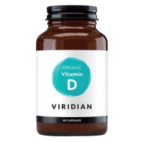 Viridian Nutrition Viridian Vitamín D 60 kapslí organic