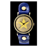 Dámské hodinky TAYMA - RETRO PUNK 27 -niebieski (zx583d)