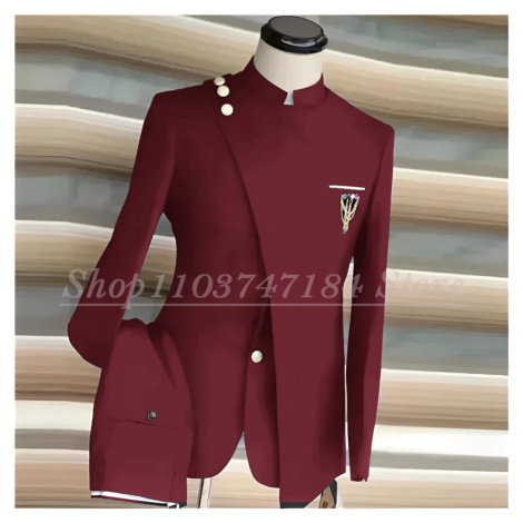 Dvoudílný pánský oblek – elegantní sako a kalhoty