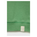 Dětská mikina United Colors of Benetton zelená barva, hladká