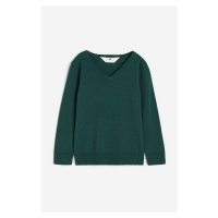 H & M - Pletený svetr - zelená